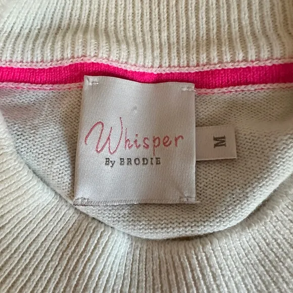 Whisper by Brodie Crewneck sweater Anthropologie