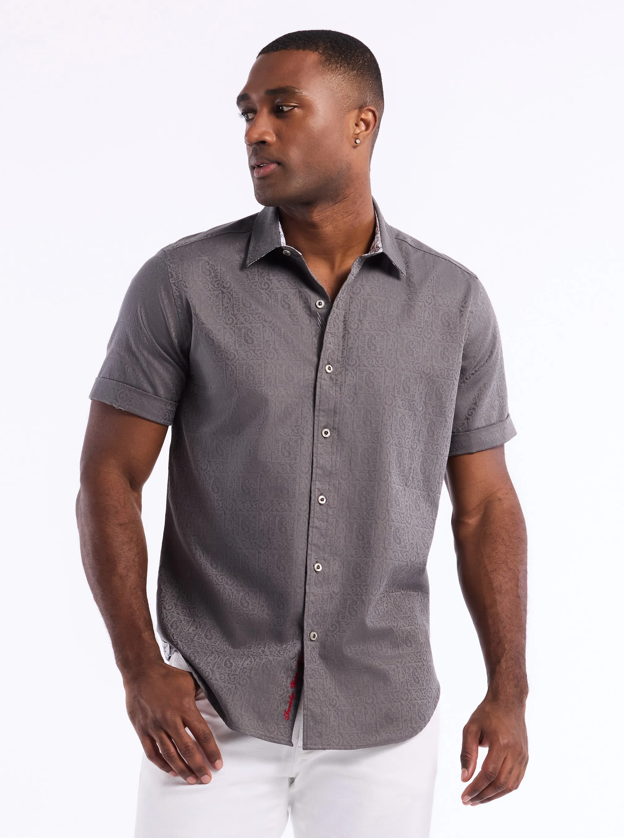 WINDSOR 2 SHORT SLEEVE BUTTON DOWN SHIRT