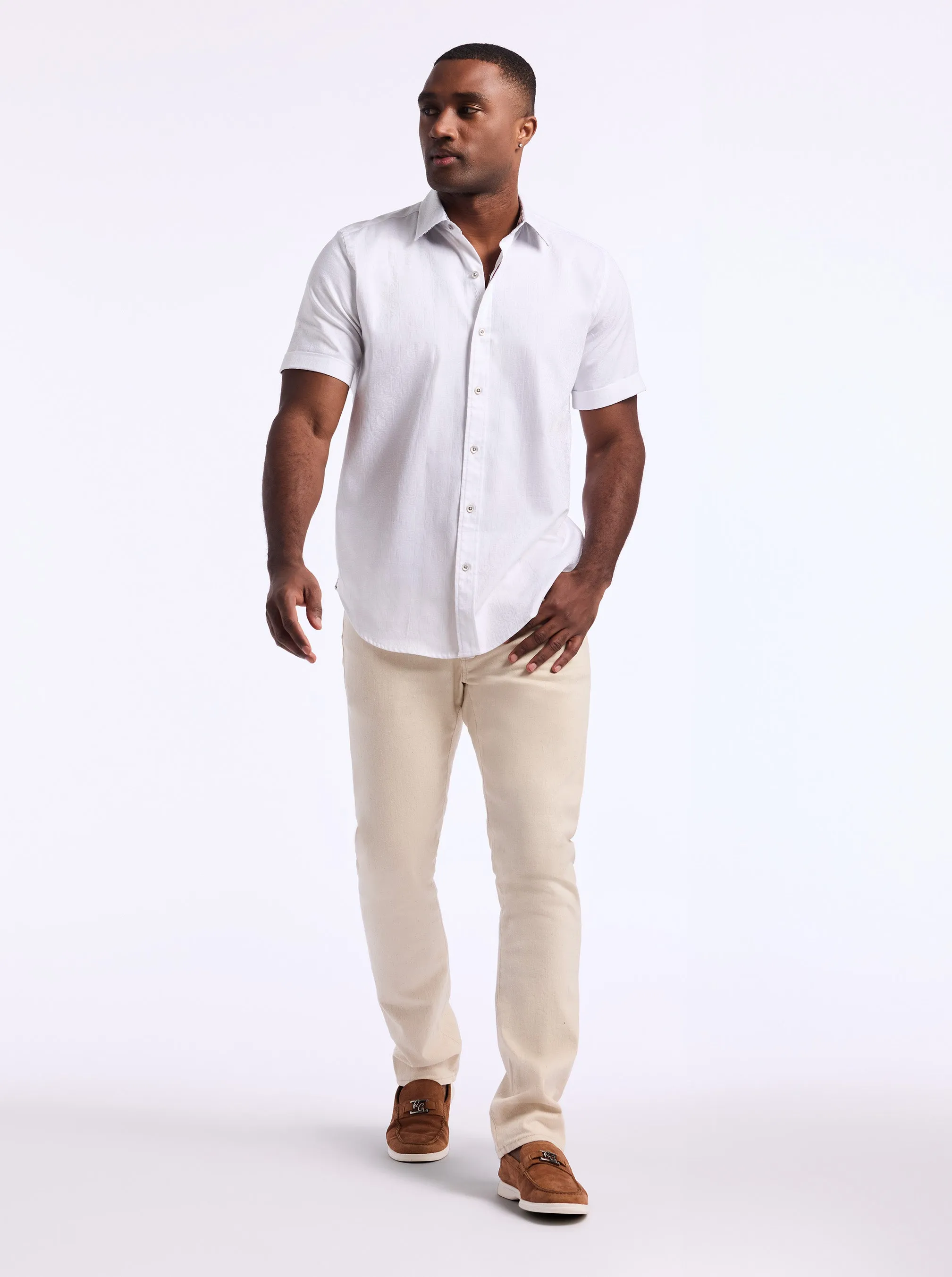 WINDSOR 2 SHORT SLEEVE BUTTON DOWN SHIRT