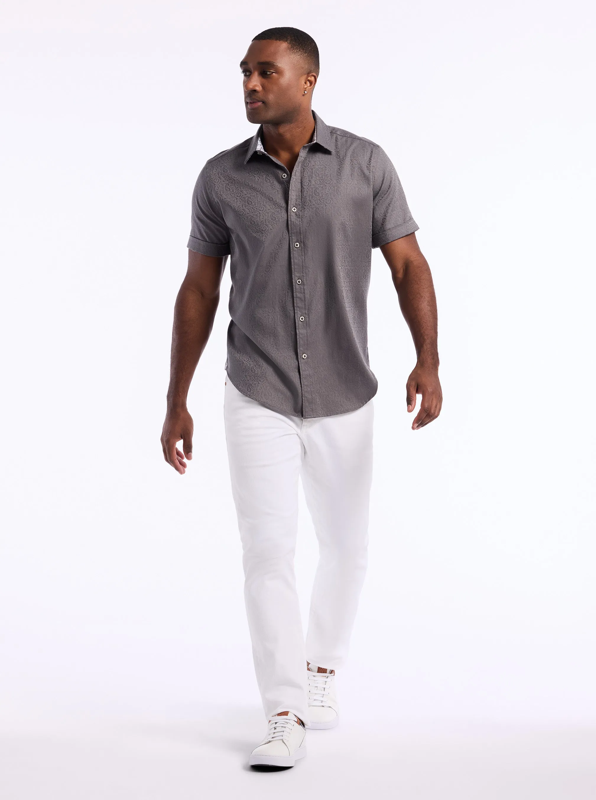 WINDSOR 2 SHORT SLEEVE BUTTON DOWN SHIRT
