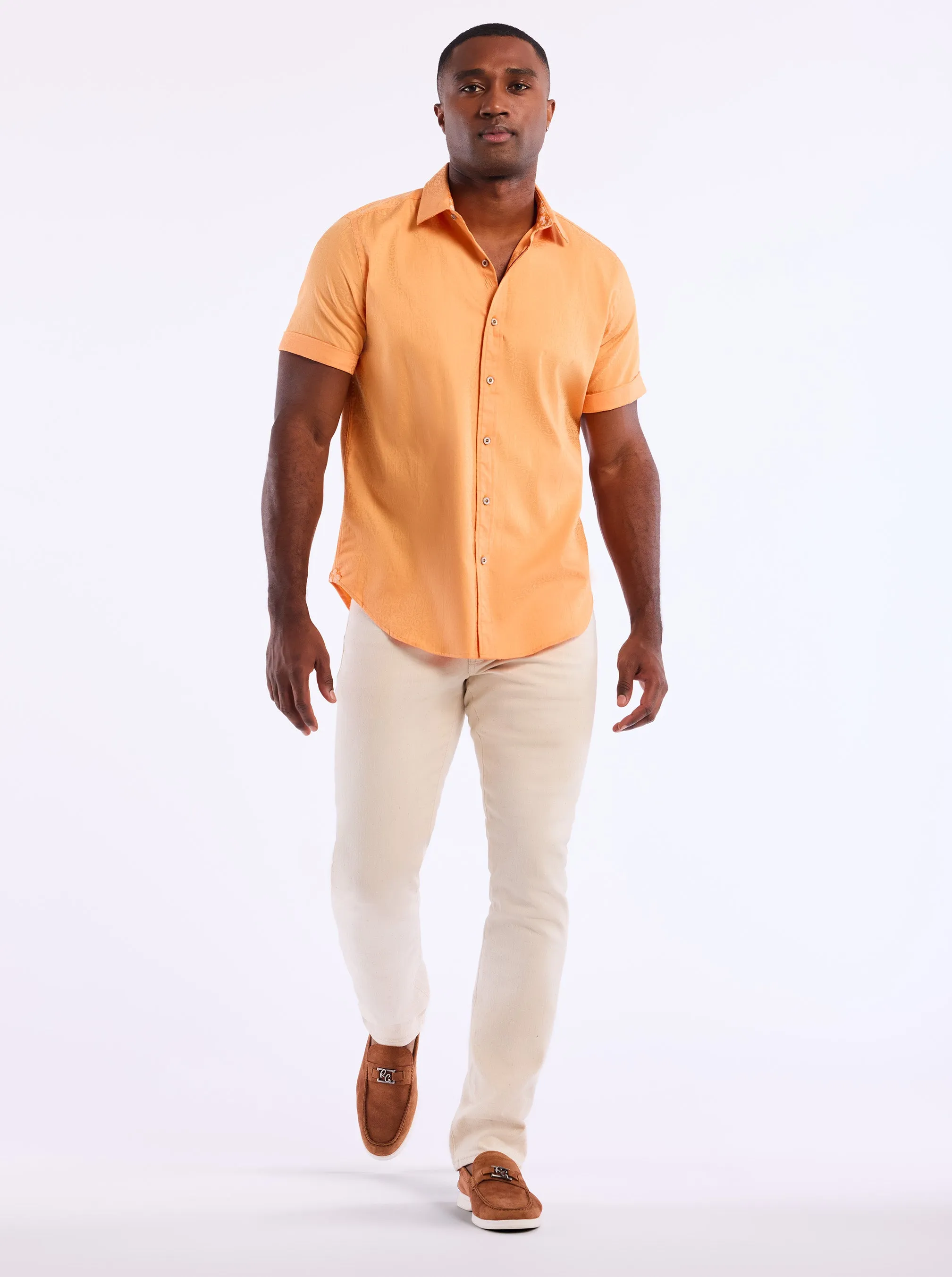 WINDSOR 2 SHORT SLEEVE BUTTON DOWN SHIRT