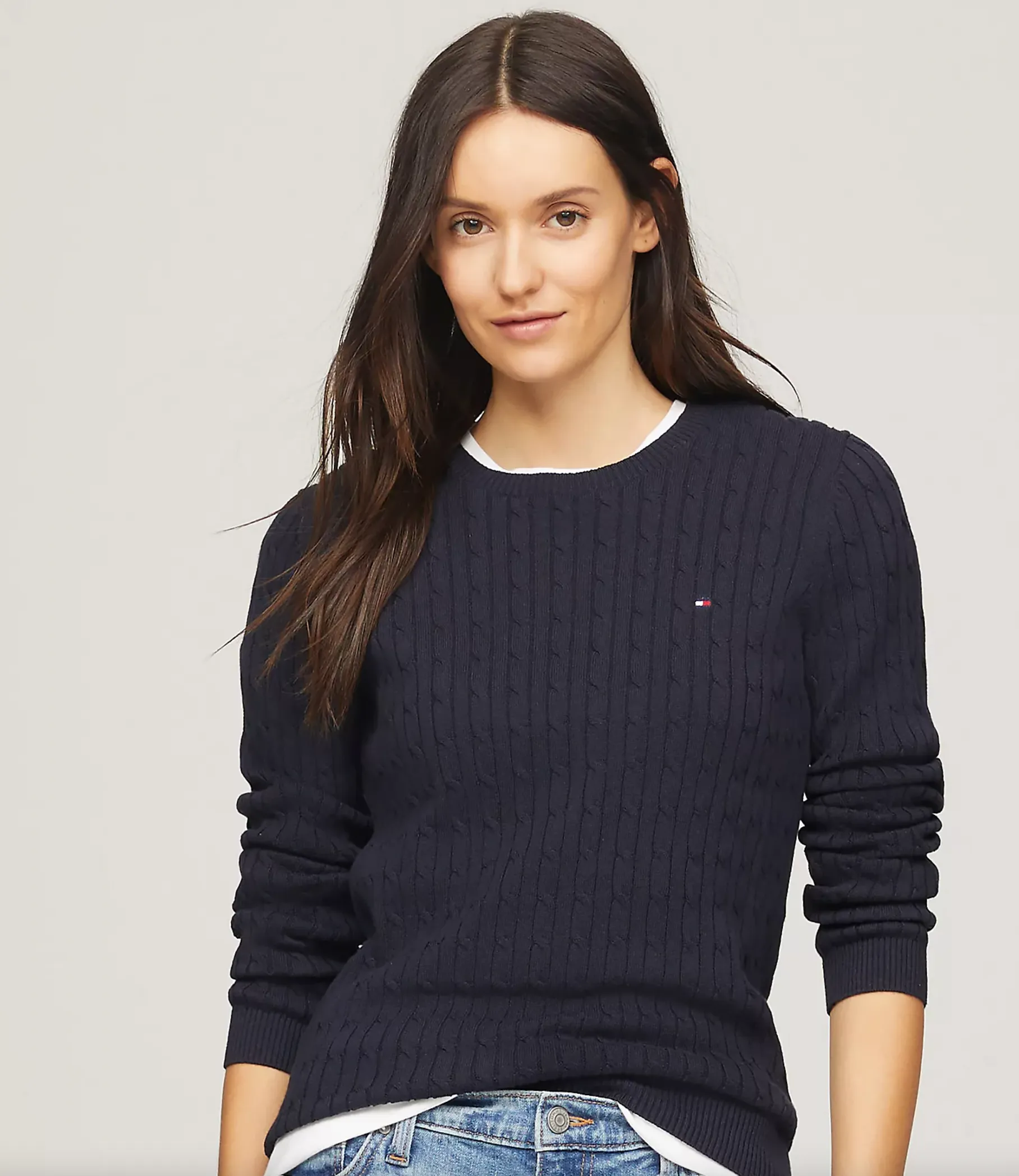 Women Cable Knit Sweater