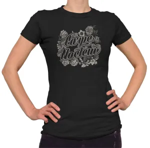 Women's Carpe Noctem T-Shirt - Goth Soft Grunge Boho Vampire Seize the Night