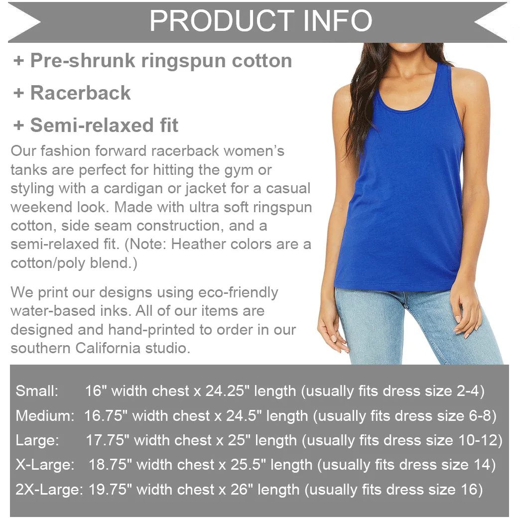 Women's Enjoy The Little Things Racerback Tank Top