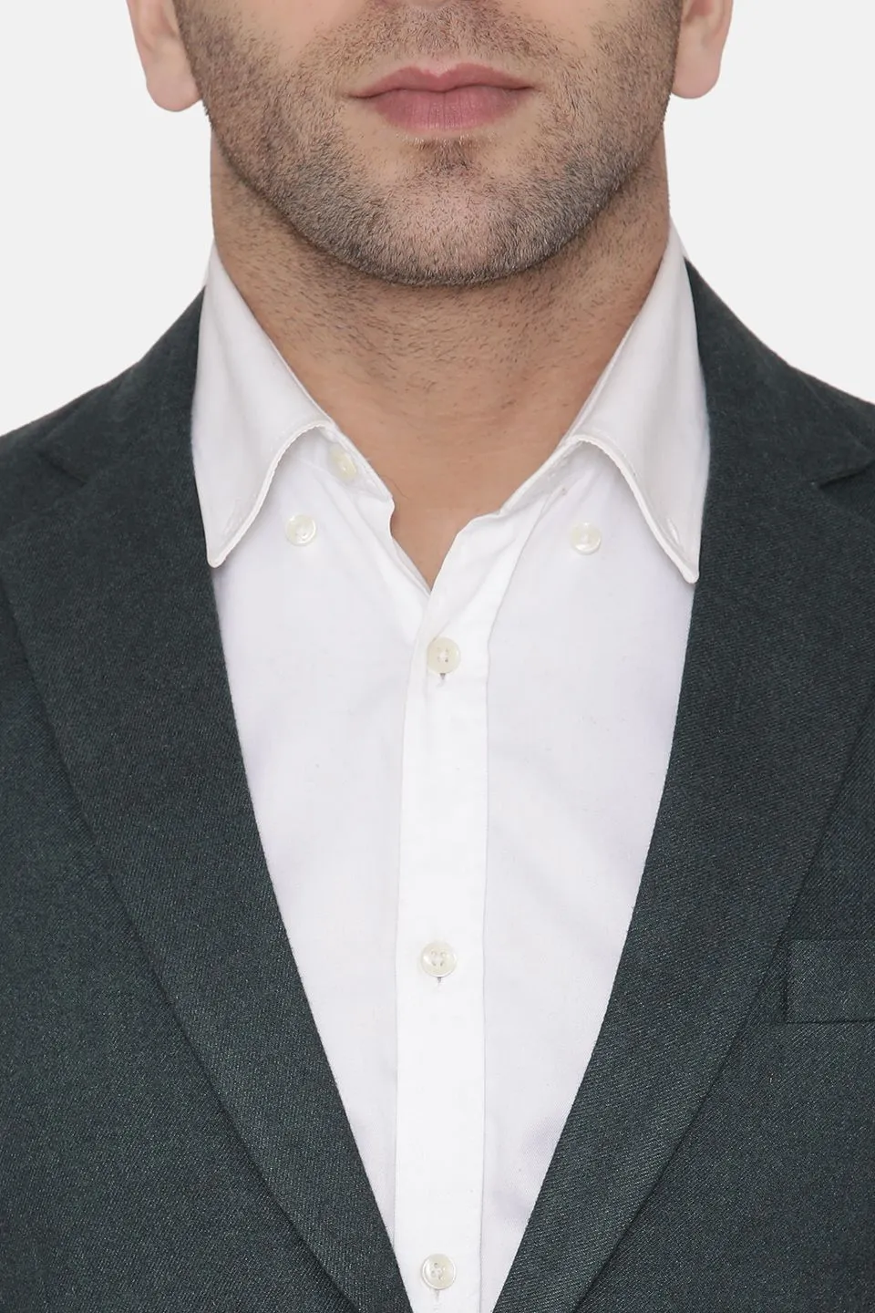 Wool Green Blazer