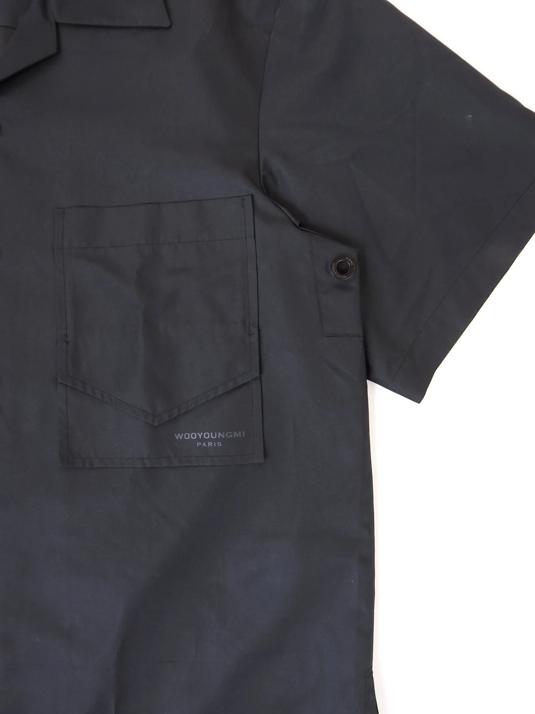 Wooyoungmi Oversized Camp Collar SS Shirt Size 46