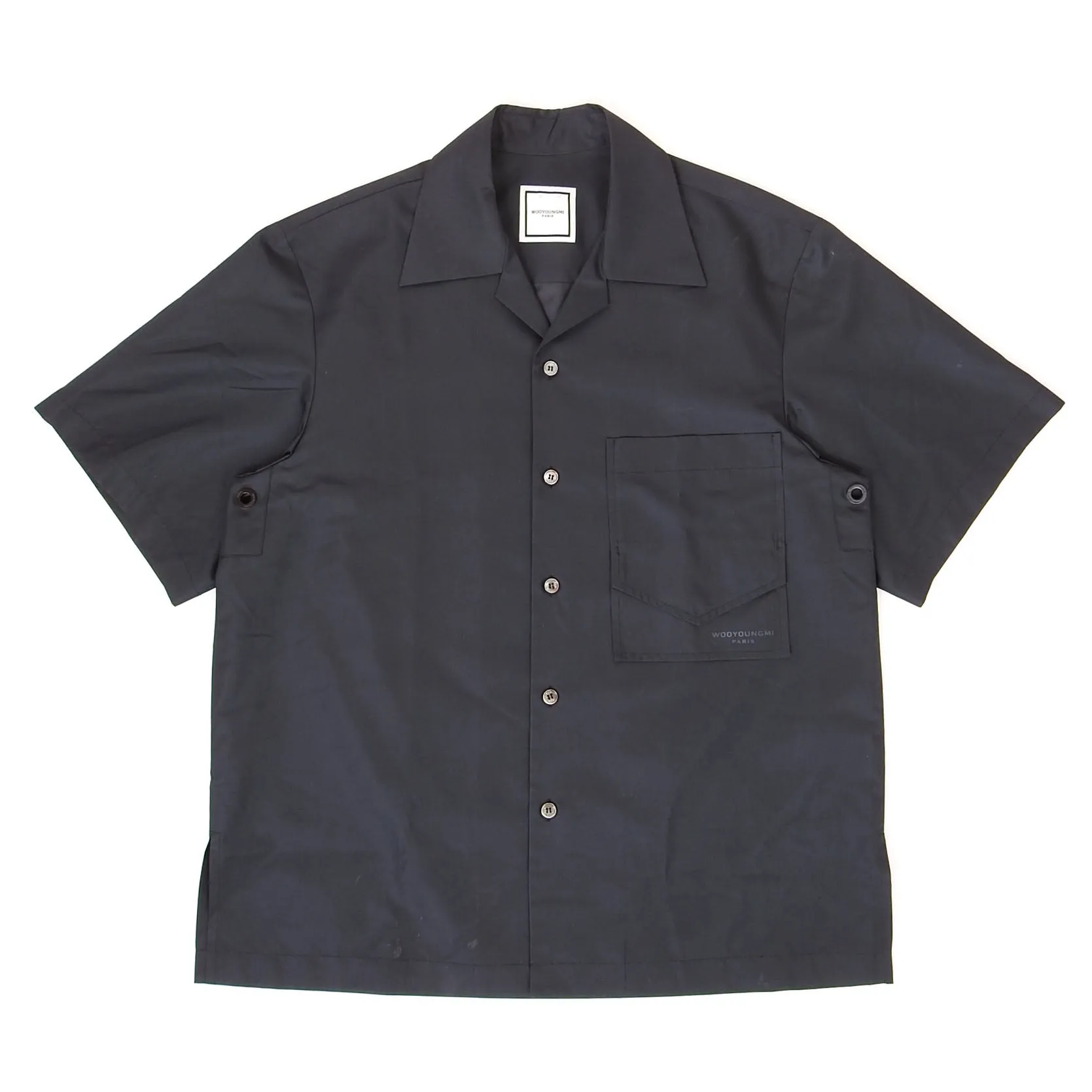 Wooyoungmi Oversized Camp Collar SS Shirt Size 46