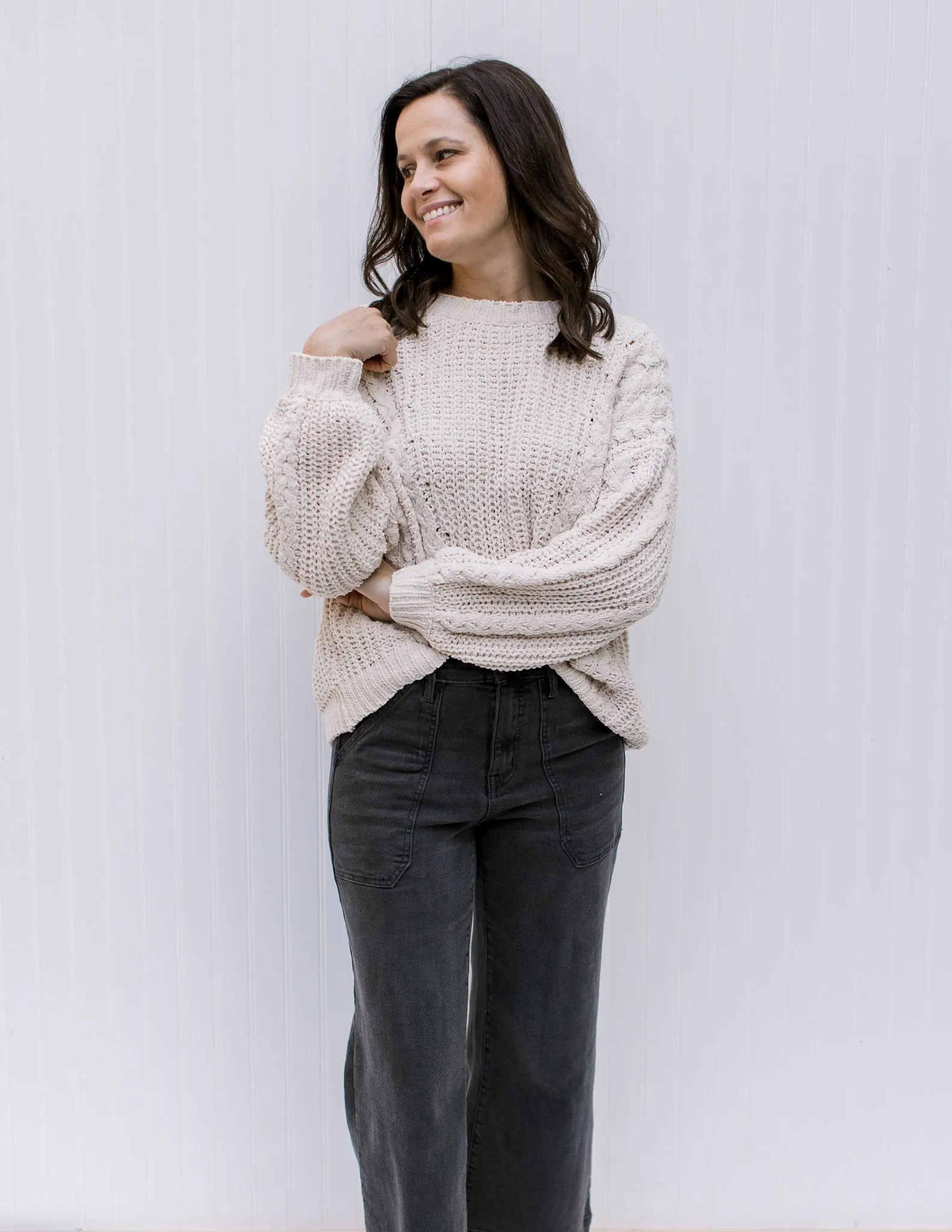 X Softest Ivory Sweater