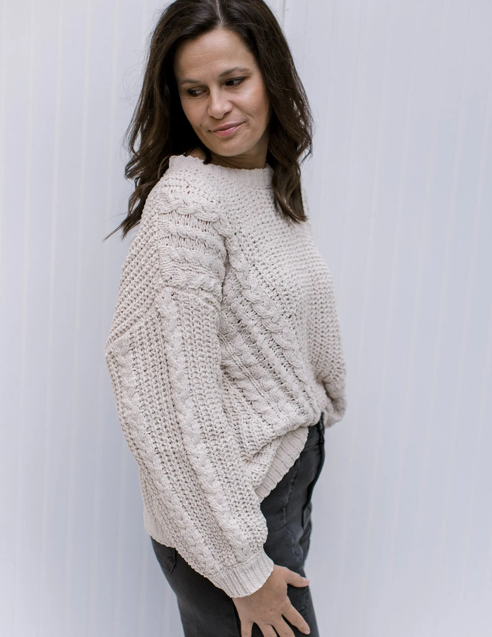 X Softest Ivory Sweater