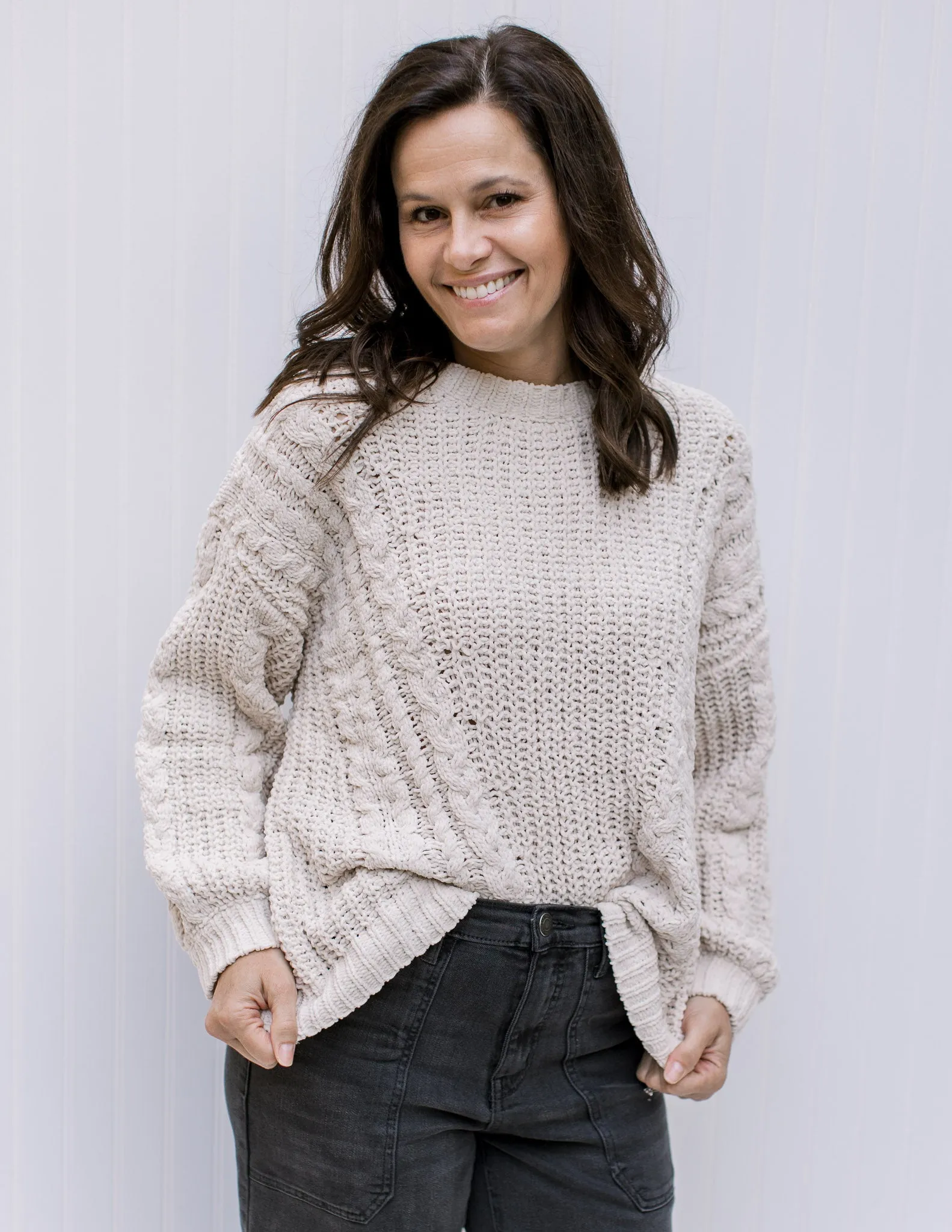 X Softest Ivory Sweater