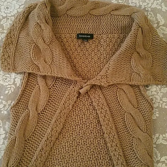 Y2K BEBE VEST STYLE Sweater 24” LONG