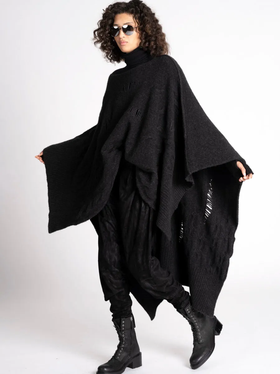 Yarn Knit Cape