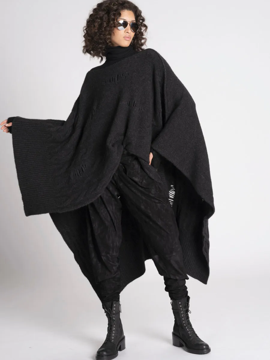 Yarn Knit Cape