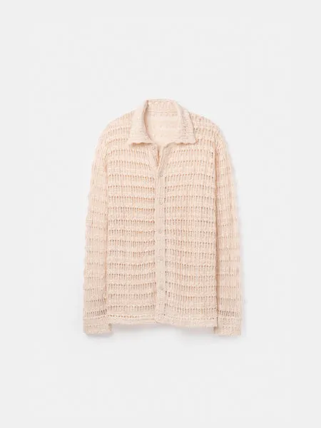 Yasu Shirt | Cream knit