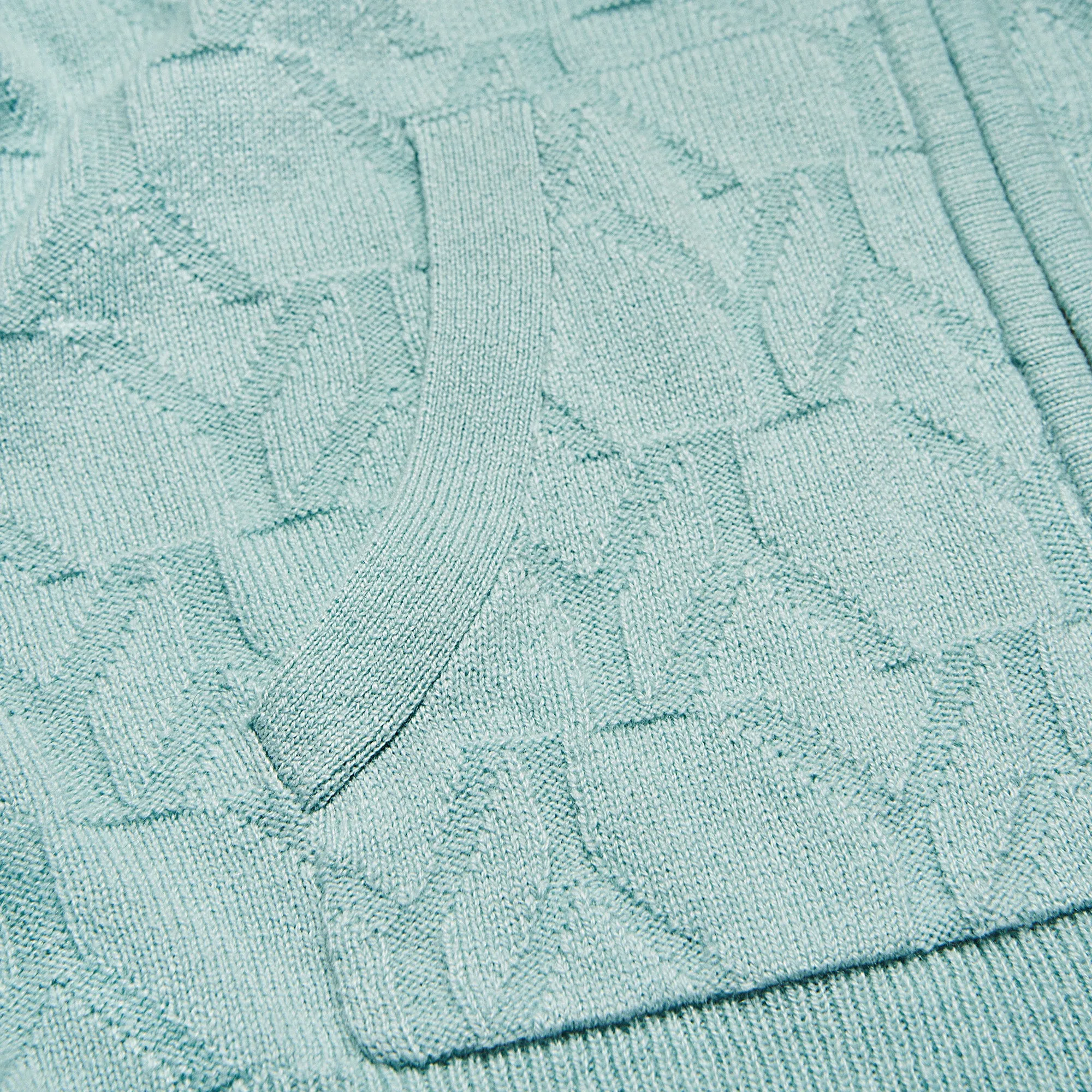 Zip Hoodie Aqua YY Logomania