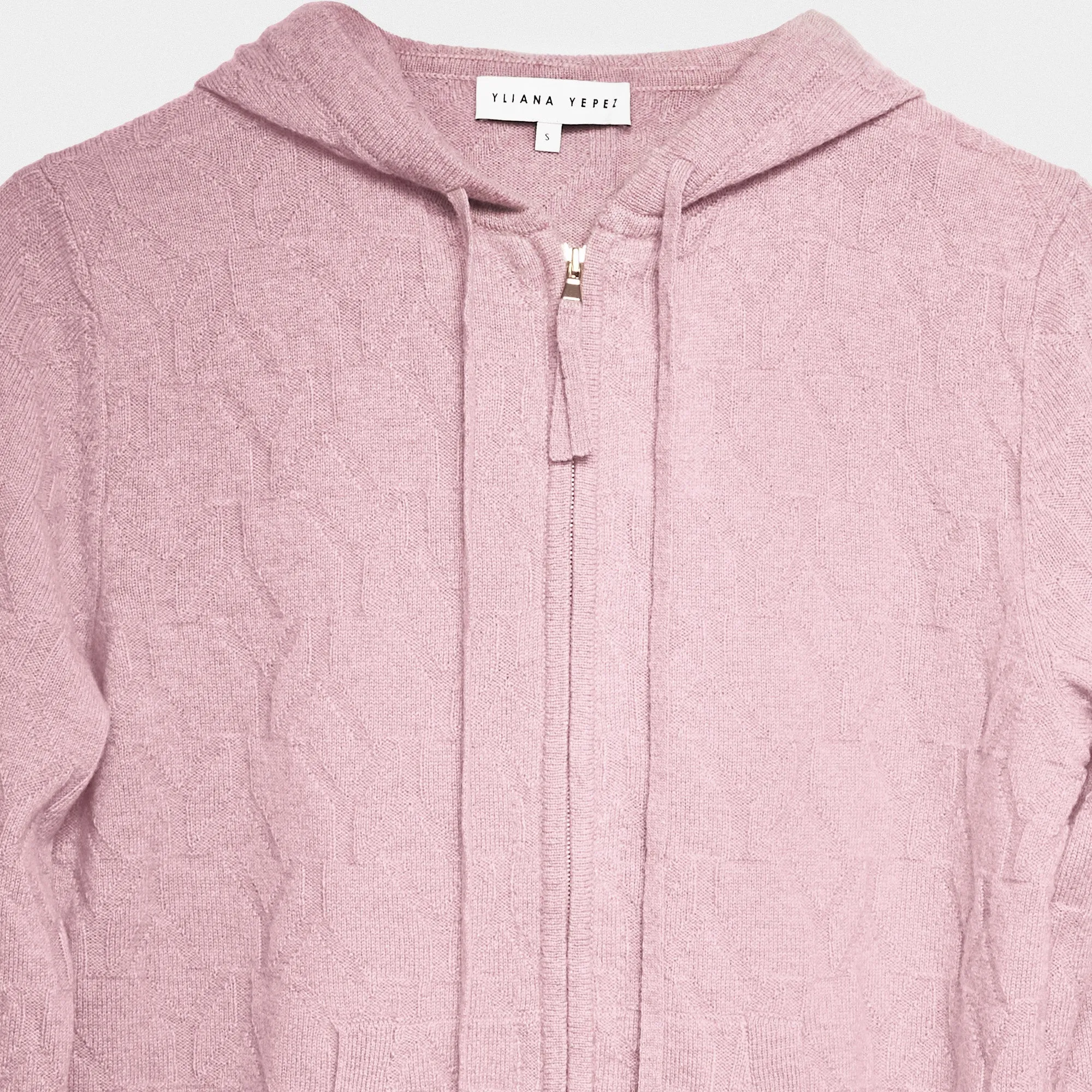 Zip Hoodie Pink YY Logomania