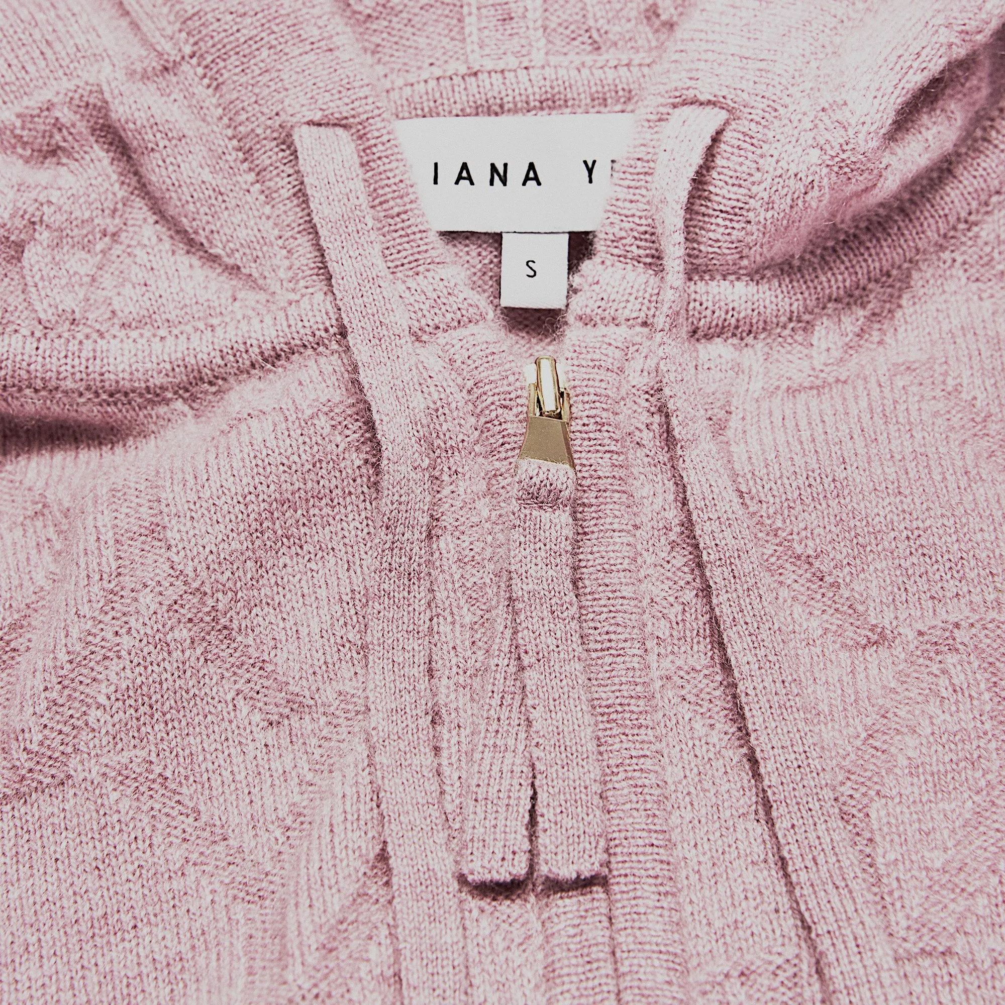 Zip Hoodie Pink YY Logomania