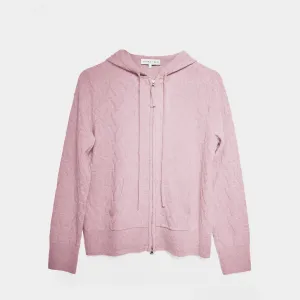 Zip Hoodie Pink YY Logomania